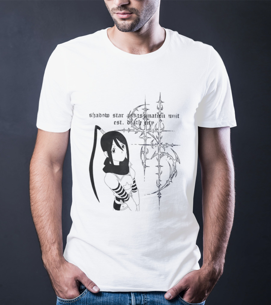 Shadow Star Assassination Unit Est Death City Anime T-Shirt