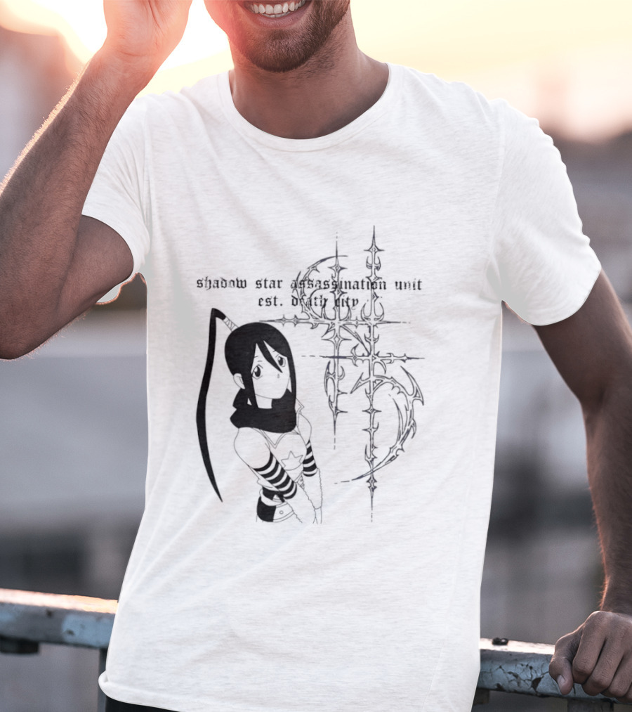 Shadow Star Assassination Unit Est Death City Anime T-Shirt