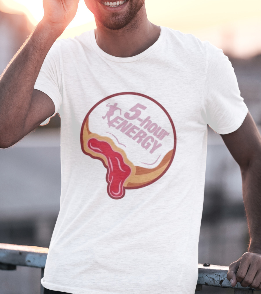 5 Hour Energy Jelly Donut T-Shirt