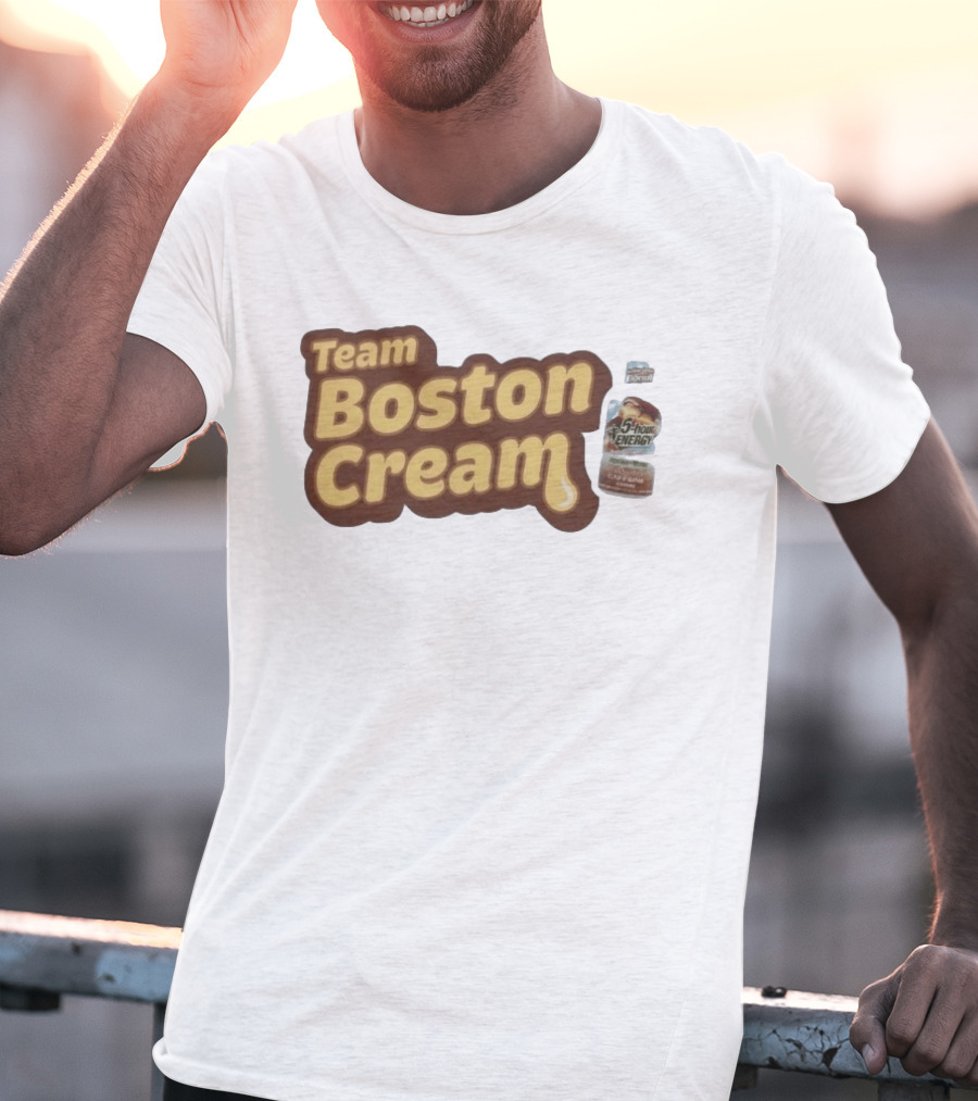 Team Boston Cream 5 Hour Energy Donut Caffeine T-Shirt