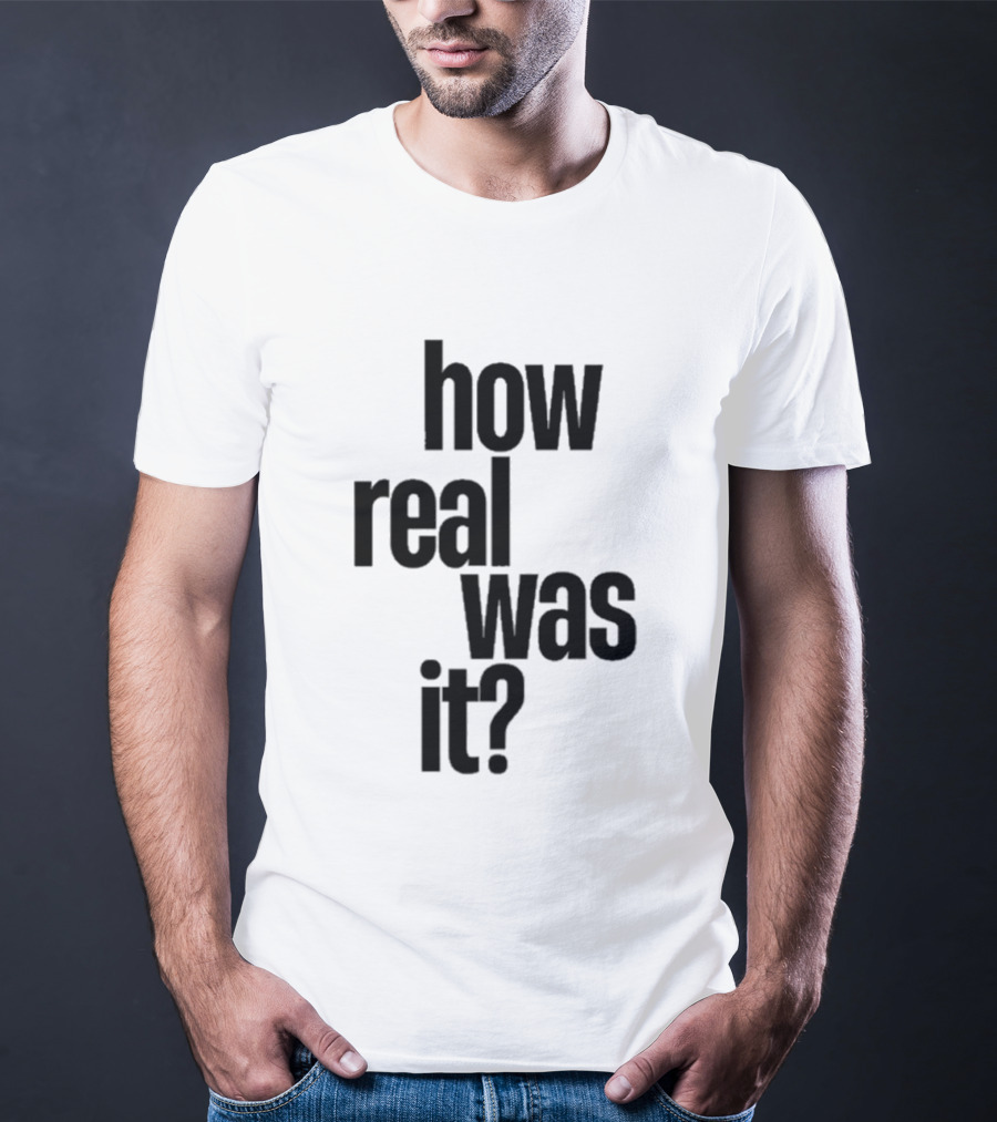 Asha Banks UK How Real Was It T-Shirt