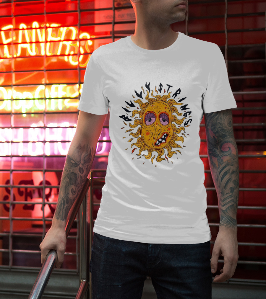 Billy Strings Sun Face Psychedelic Sunburst T-Shirt