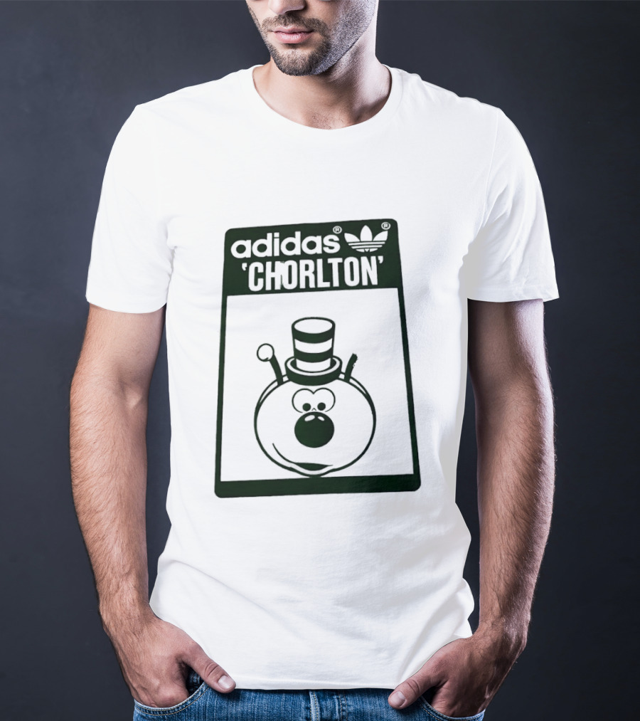 Adidas Chorlton Cartoon Character With Trefoil Top Hat T-Shirt