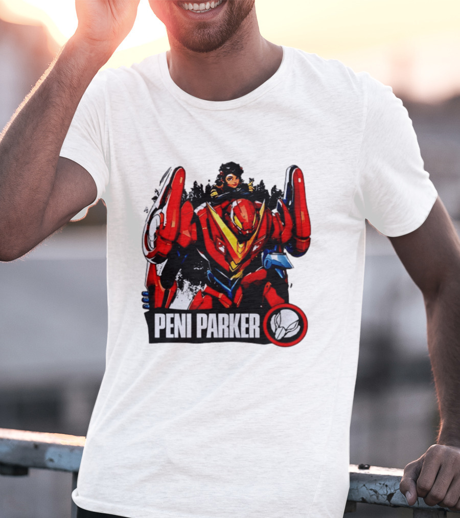 Peni Parker SP//dr Mech Anime Robot T-Shirt