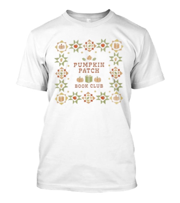 Pumpkin Patch Book Club Autumn Festival Reading Gathering T-Shirt