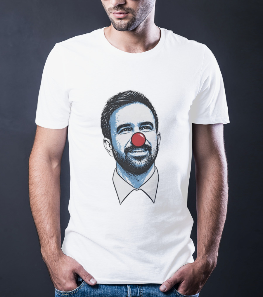 Zohran Mamdani Clown Red Nose New York State Assembly T-Shirt