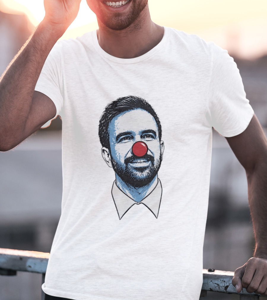 Zohran Mamdani Clown Red Nose New York State Assembly T-Shirt