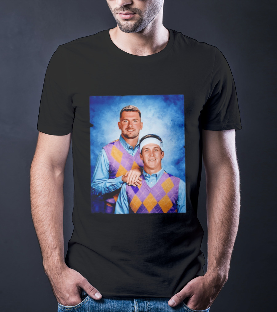 Austin Reaves Luka Doncic Step Brothers T-Shirt