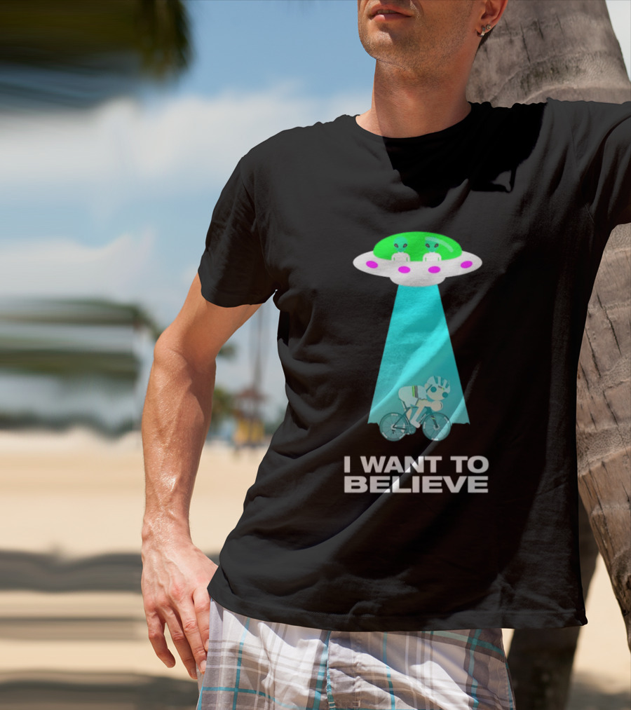 Colnago Cyclist UFO I Want To Believe Cycling T-Shirt