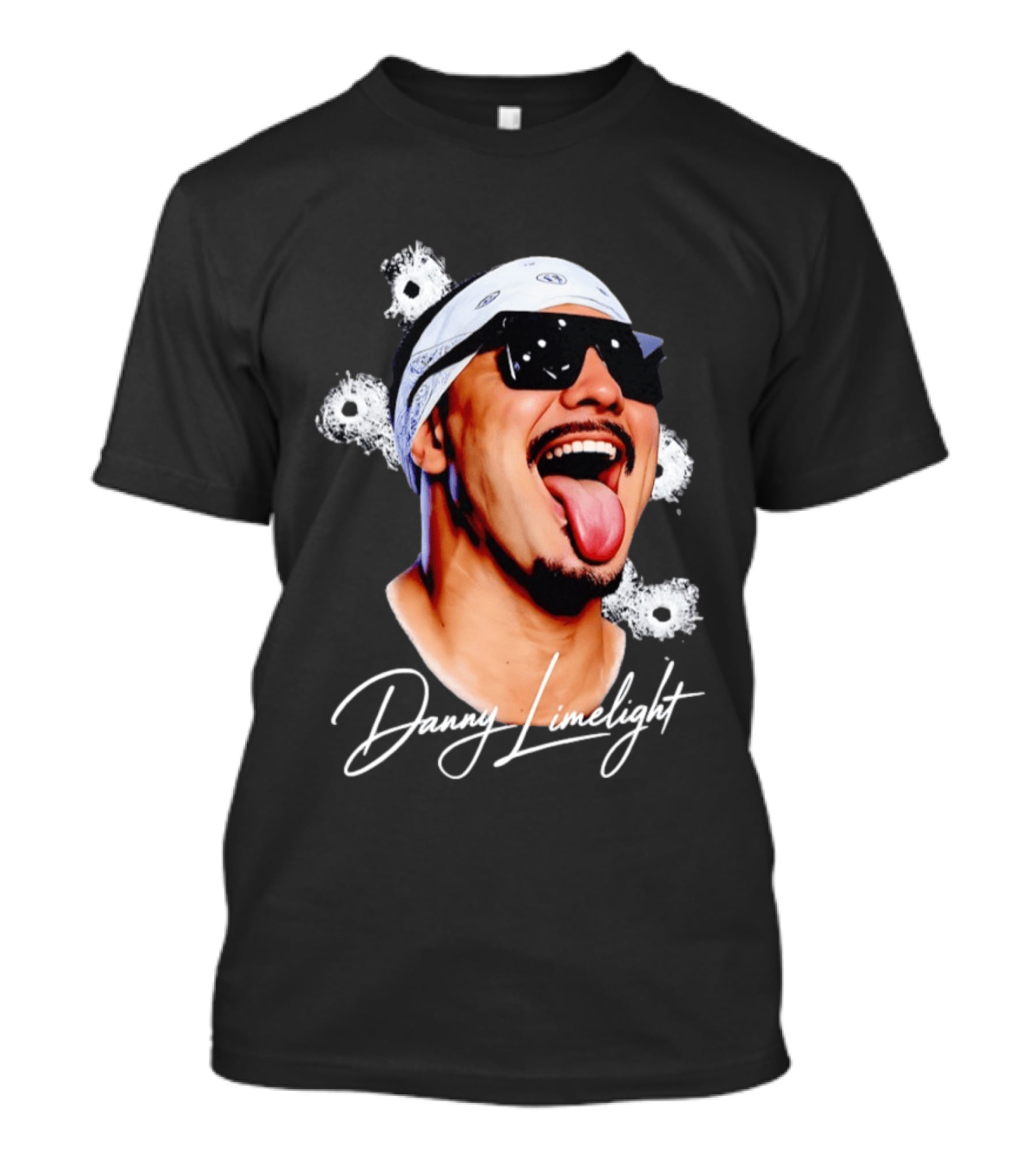 Danny Limelight Wrestling AEW Bandana And Sunglasses T-Shirt