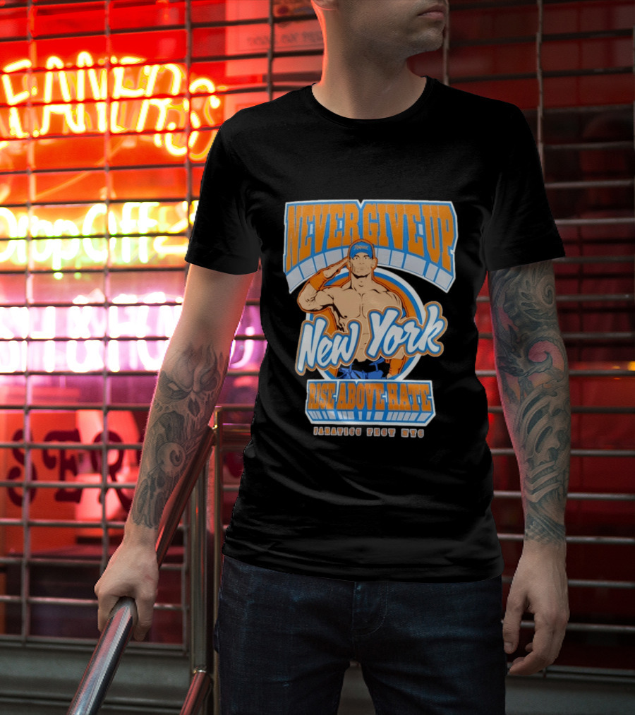 Never Give Up Rise Above Hate New York Manhasset Fest 2026 T-Shirt