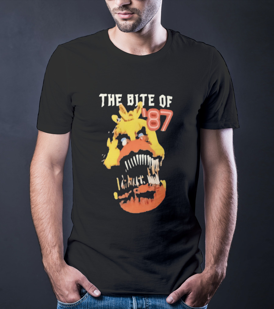 The Bite Of '87 Nightmare Chica Five Nights At Freddy's T-Shirt