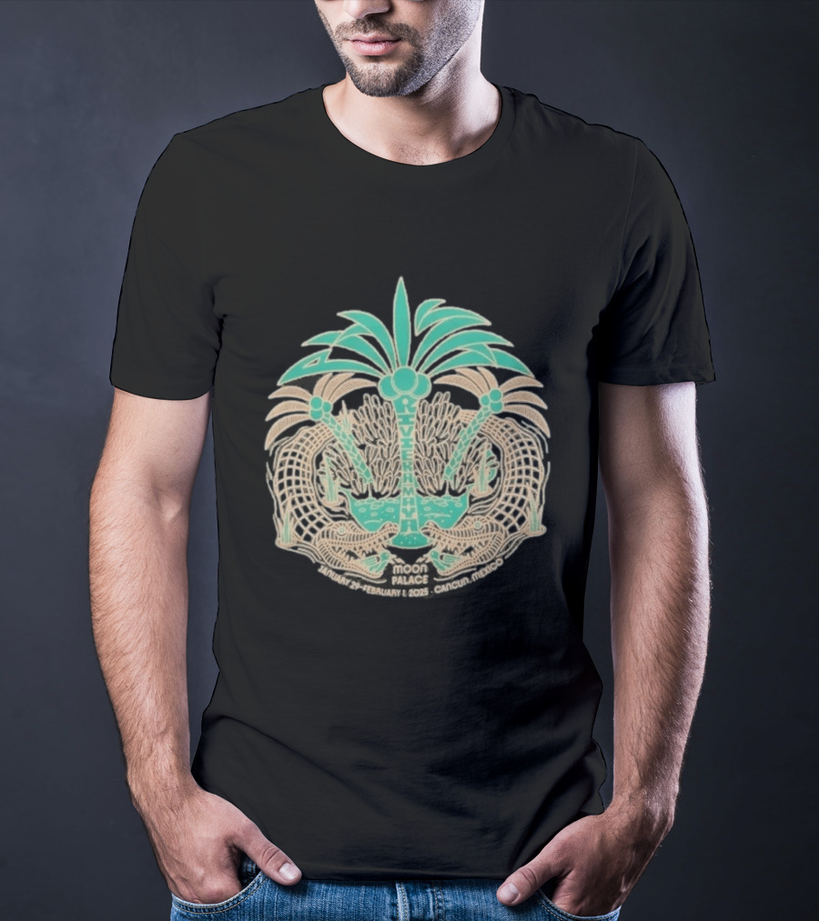 Phish Riviera Maya Moon Palace January 2025 Cancun Mexico Coconut Gators T-Shirt