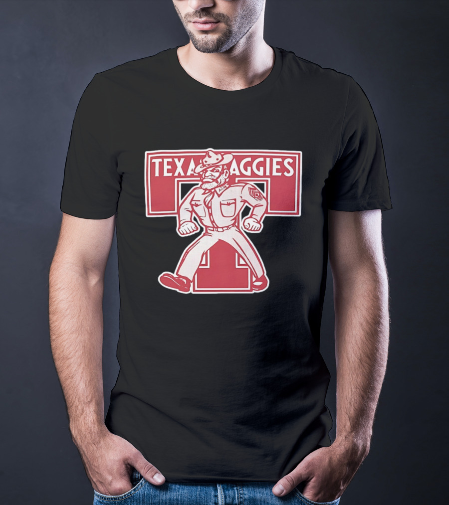Texas Aggies Reveille Station Old Sarge AMT T-Shirt