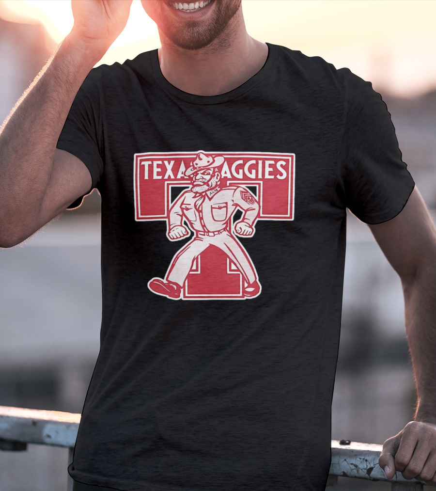 Texas Aggies Reveille Station Old Sarge AMT T-Shirt