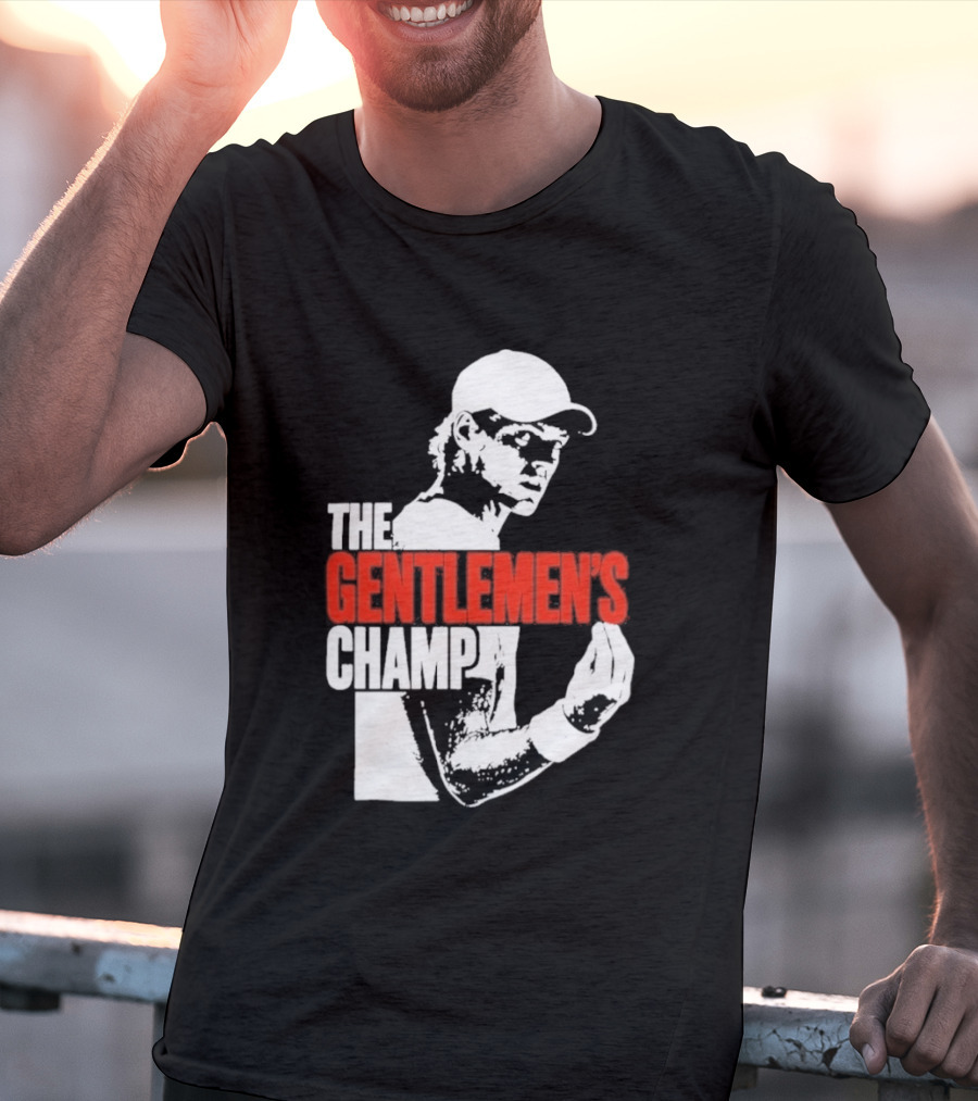 The Gentlemen's Champ Jannik Sinner Italian Gesture T-Shirt