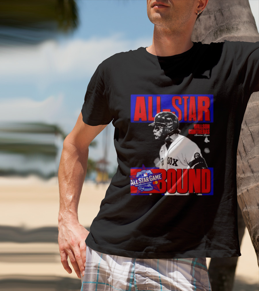 All Star Bound 2024 Willson Contreras Texas American League T-Shirt