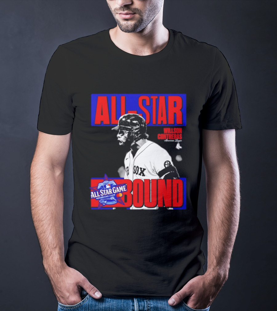 All Star Bound 2024 Willson Contreras Texas American League T-Shirt