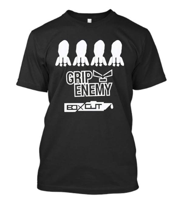 Grip Enemy Box Cut Urban Streetwear Octopus T-Shirt