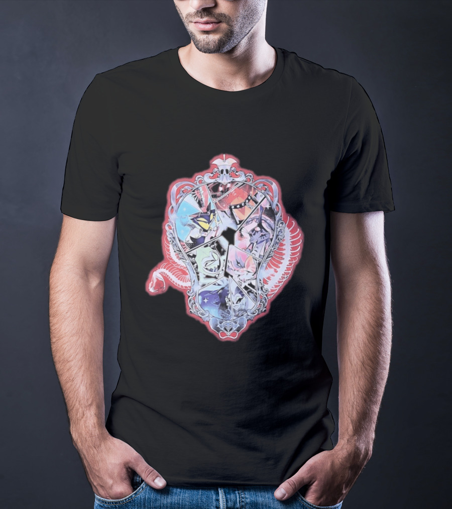 Helluva Boss Seven Deadly Sins Characters T-Shirt