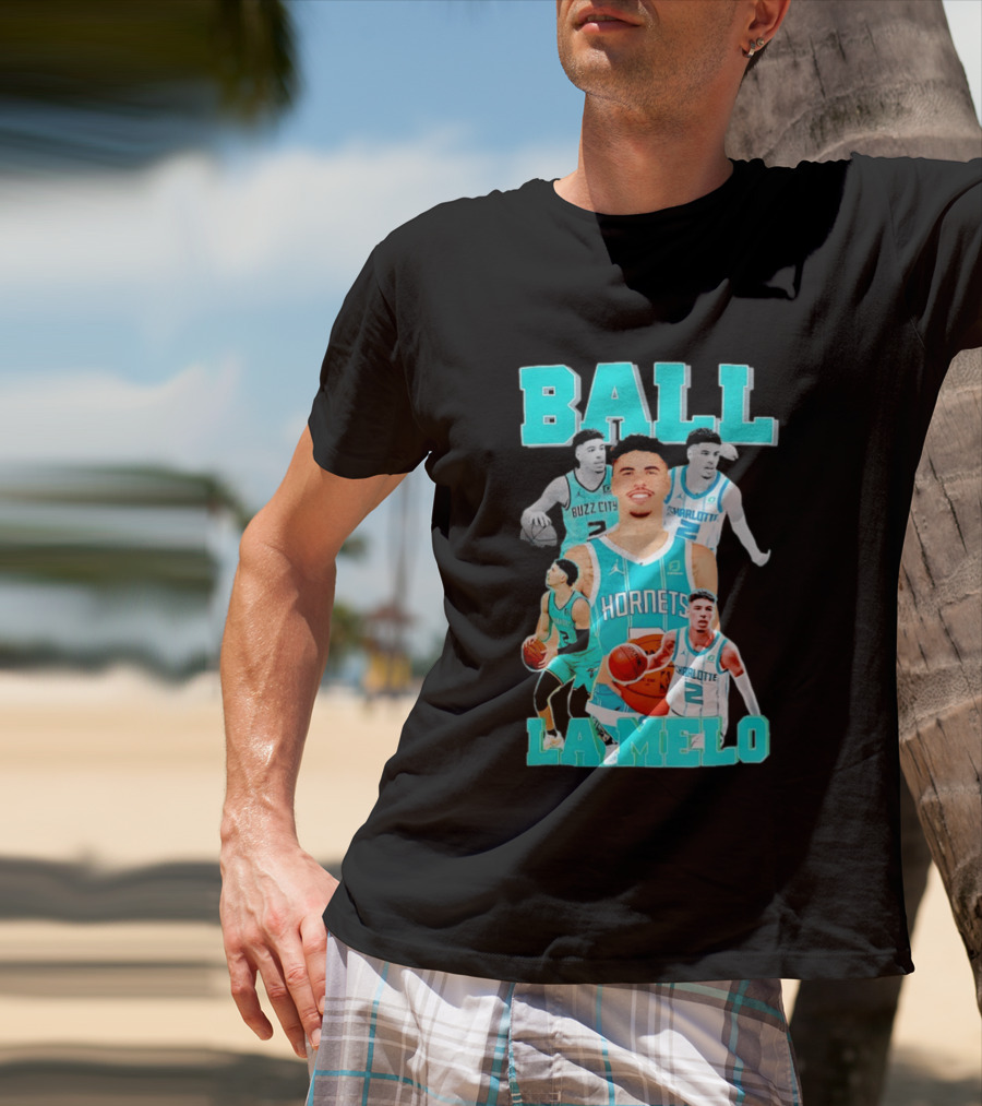 LaMelo Ball Hornets Buzz City Charlotte NBA T-Shirt