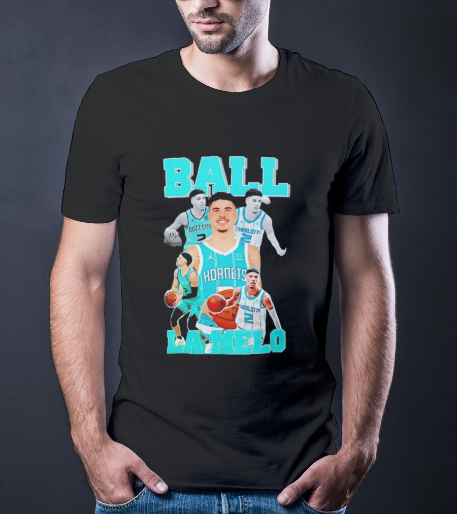 LaMelo Ball Hornets Buzz City Charlotte NBA T-Shirt