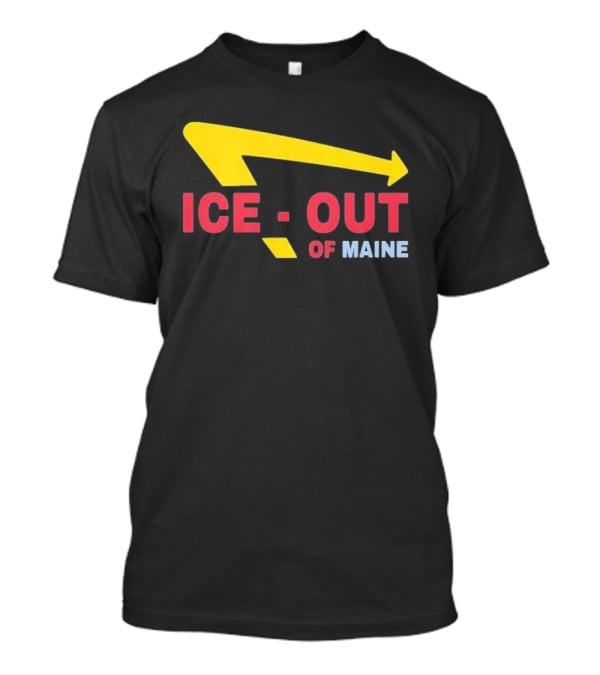 Ice Out Of Maine 2026 Arrow T-Shirt