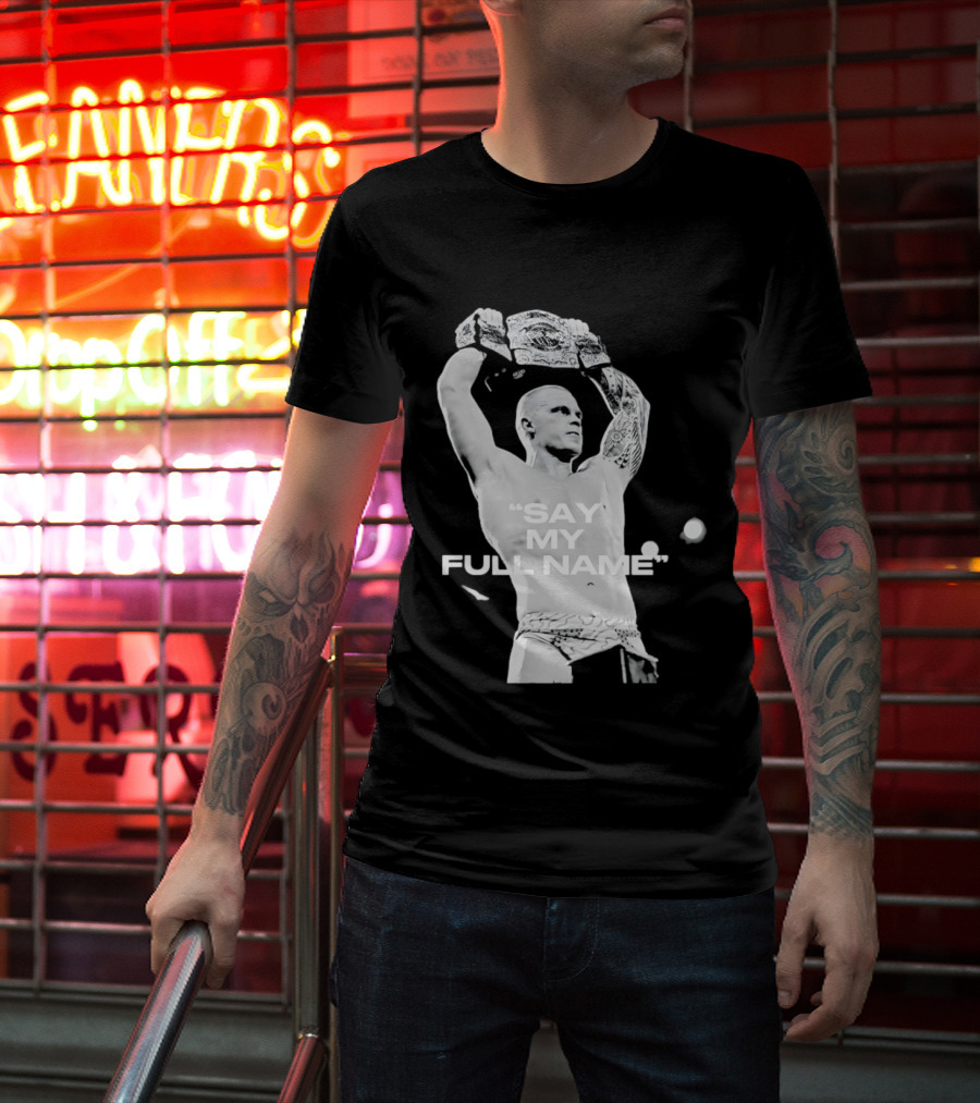 Ilja Dragunov WWE Say My Full Name Wrestling Champion T-Shirt