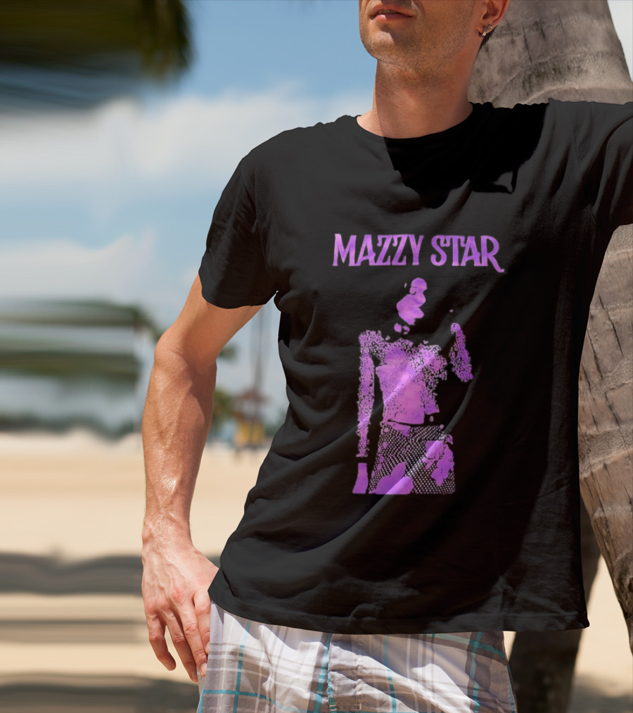 Mazzy Star Hope Sandoval Purple Aesthetic Alternative Rock T-Shirt