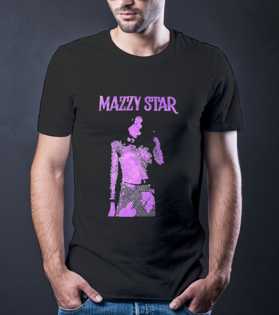 Mazzy Star Hope Sandoval Purple Aesthetic Alternative Rock T-Shirt