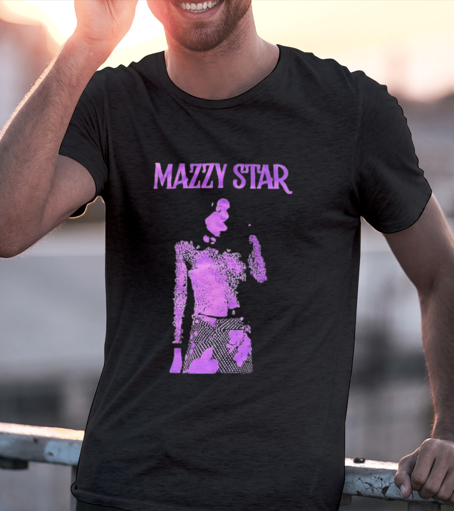 Mazzy Star Hope Sandoval Purple Aesthetic Alternative Rock T-Shirt