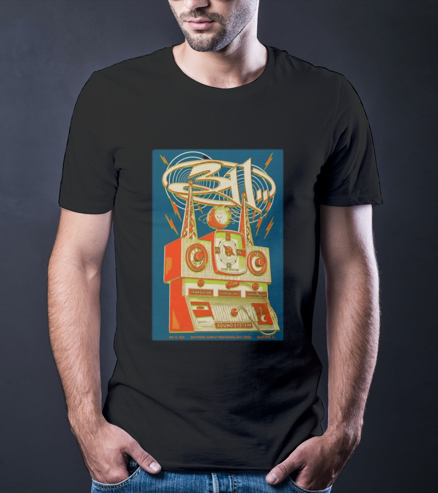 311 Grantville PA July 25 2026 Hollywood Casino Sound System T-Shirt