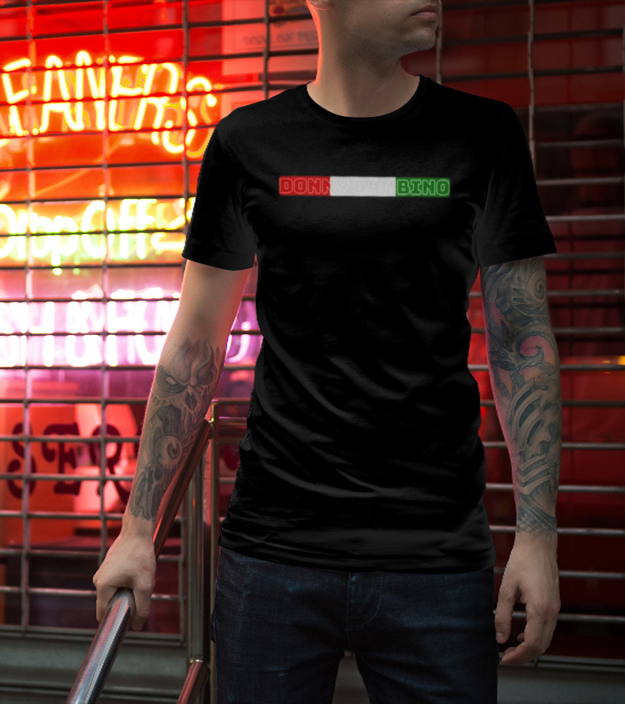 Donny Bambino Italian Flag T-Shirt