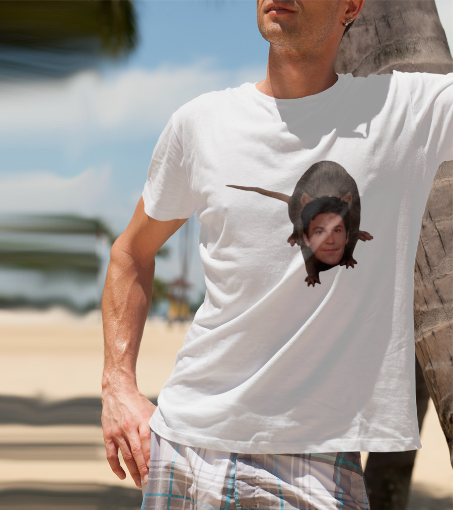 Ben Affleck Rat Meme Face Mashup T-Shirt