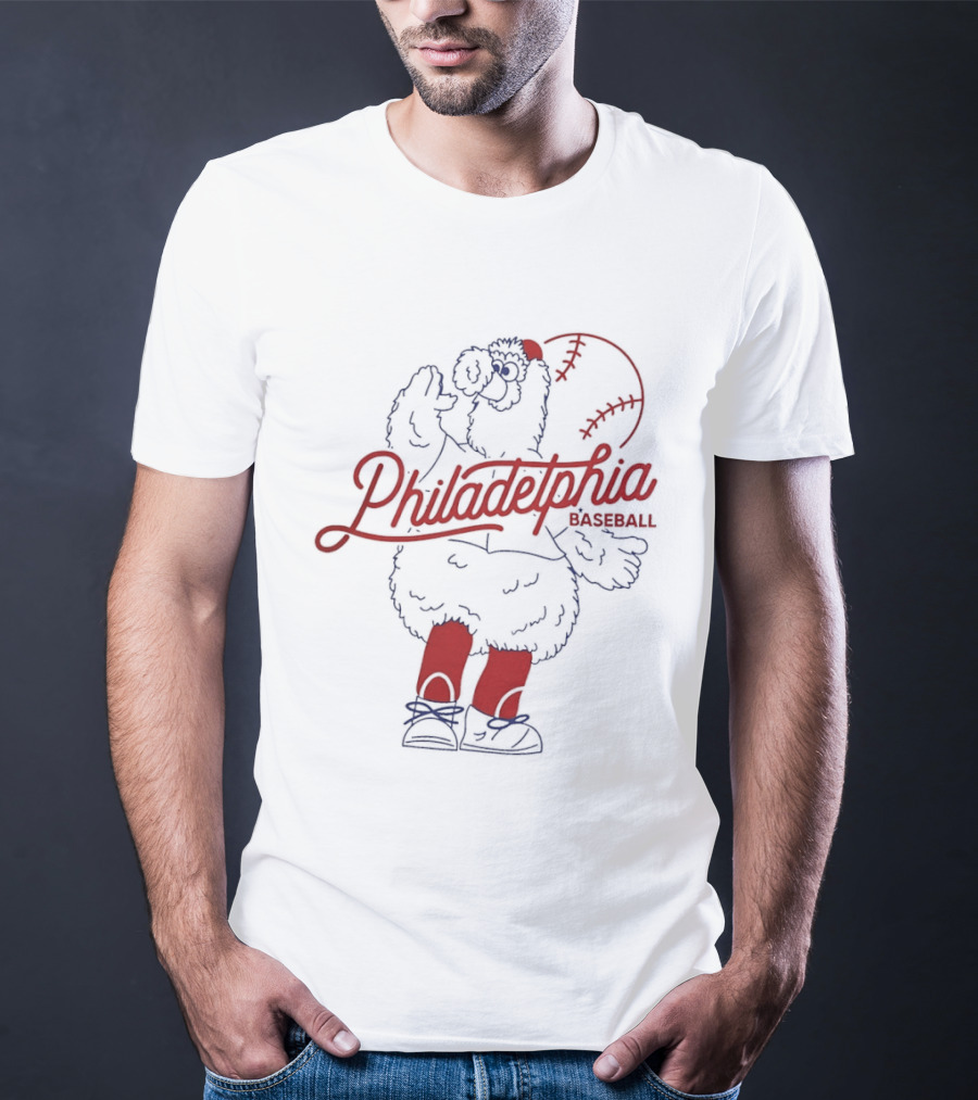 Philadelphia Phillies Phillie Phanatic Baseball T-Shirt