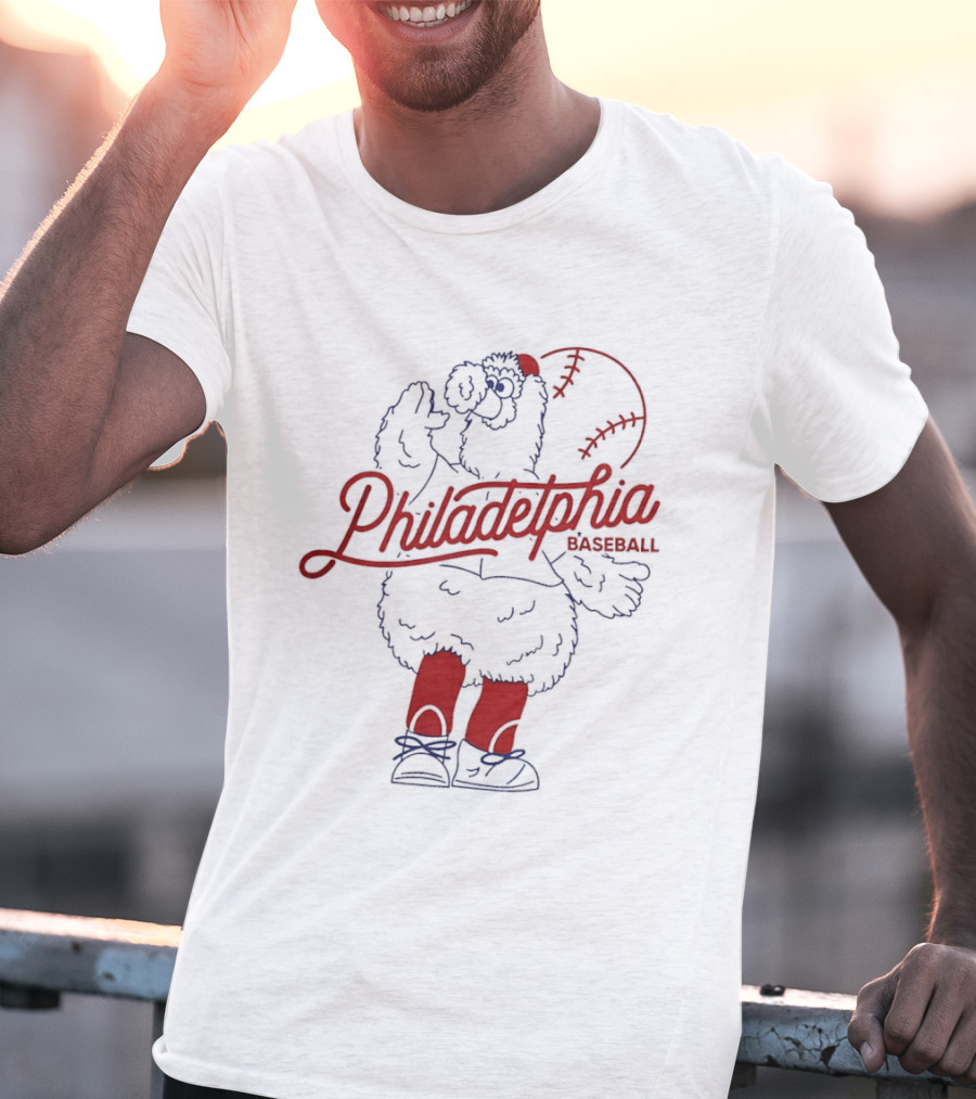 Philadelphia Phillies Phillie Phanatic Baseball T-Shirt