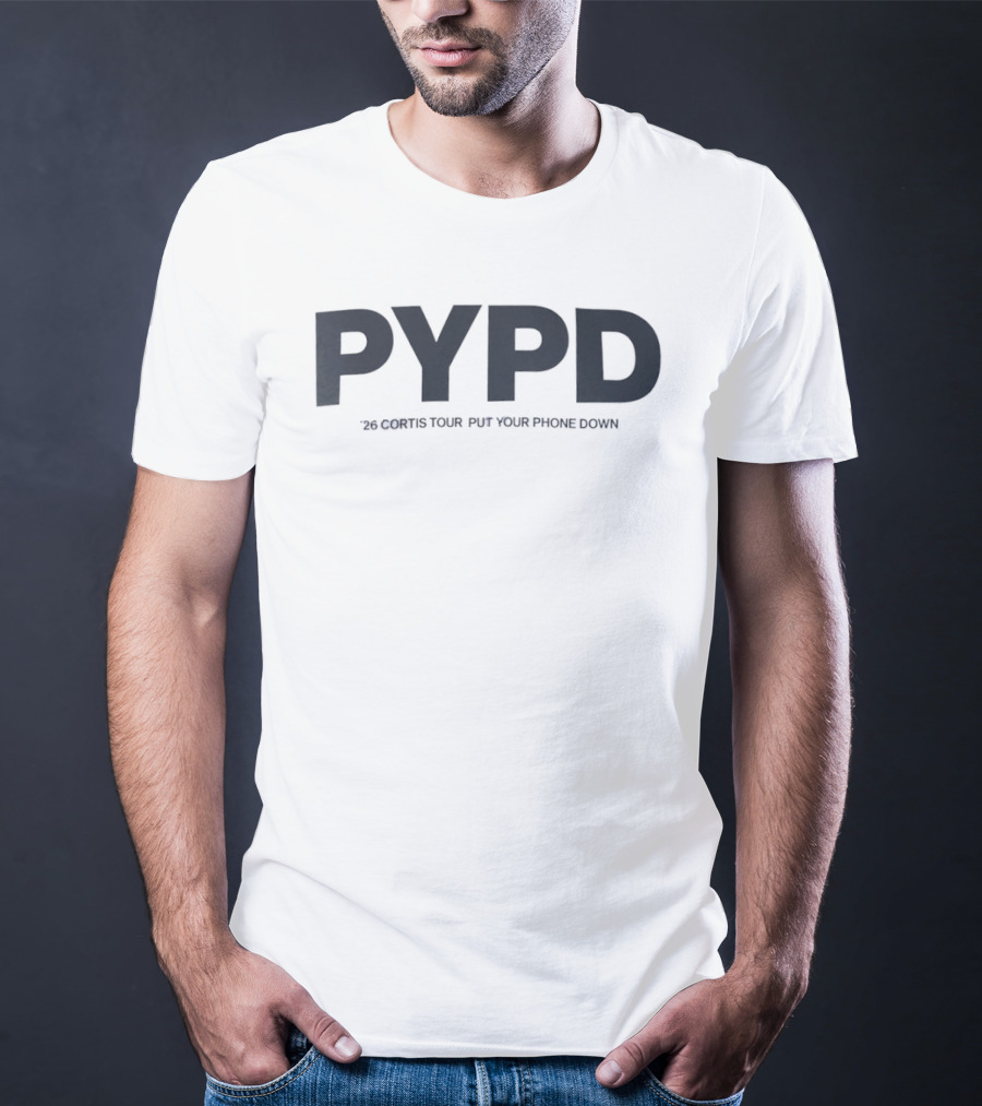 PYPD 2026 Cortis Tour Put Your Phone Down T-Shirt