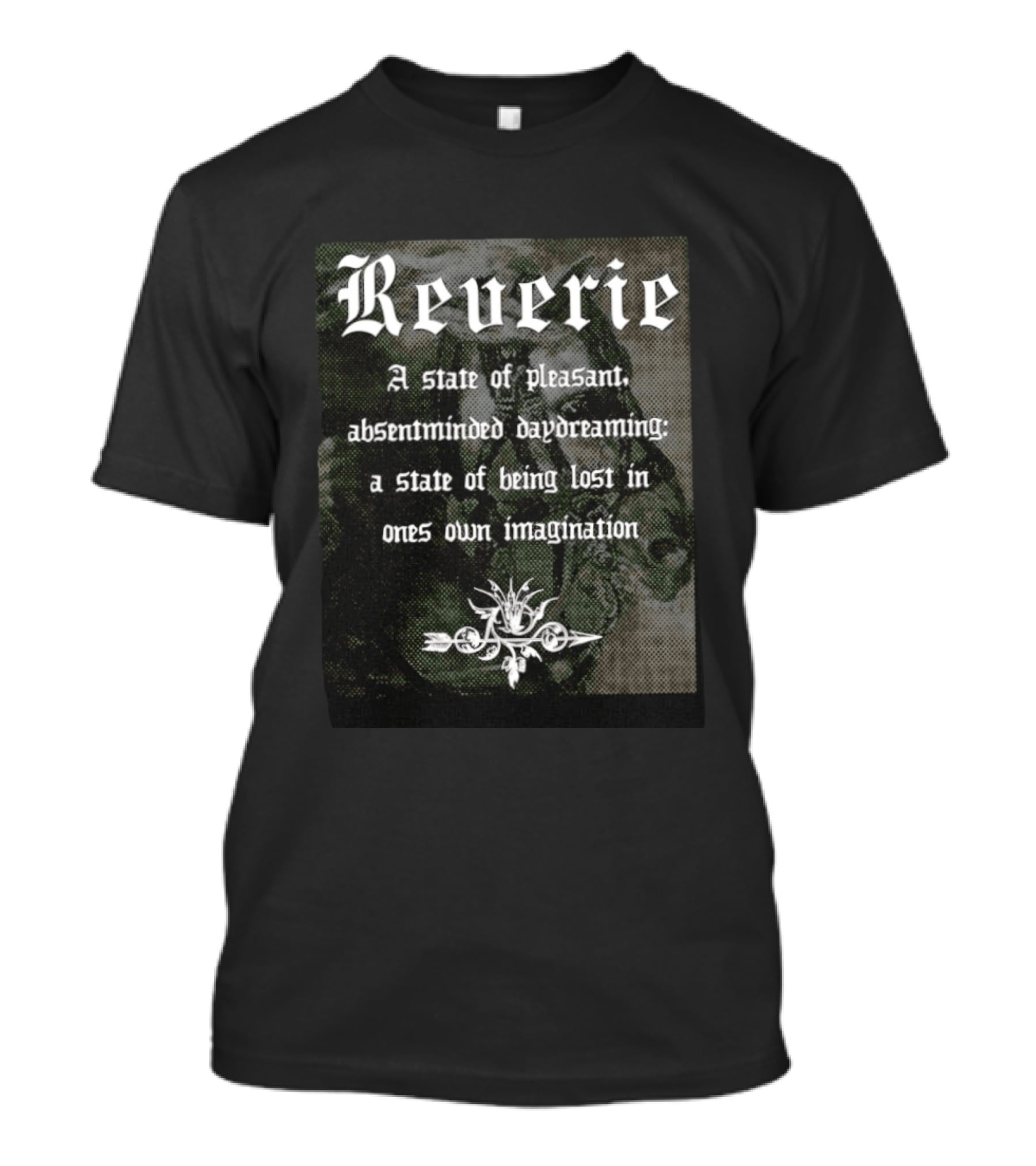 Reverie A State Of Pleasant Absentminded Daydreaming Imagination T-Shirt