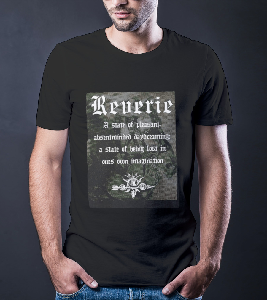 Reverie A State Of Pleasant Absentminded Daydreaming Imagination T-Shirt