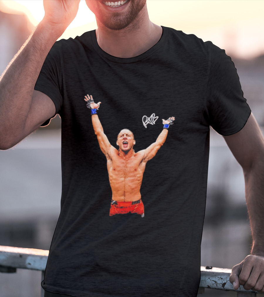 Ryan Hall UFC 2026 Victory Celebration Champion Pose T-Shirt