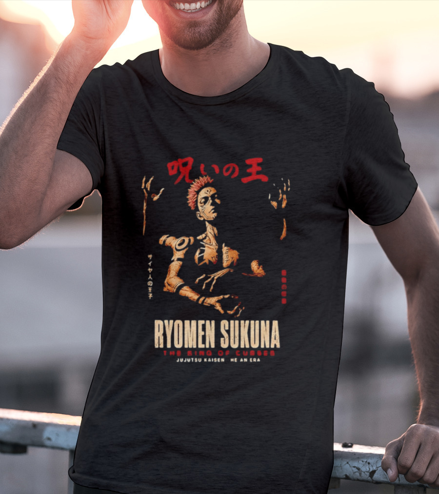Ryomen Sukuna The King Of Curses Jujutsu Kaisen Cursed Heian Era T-Shirt