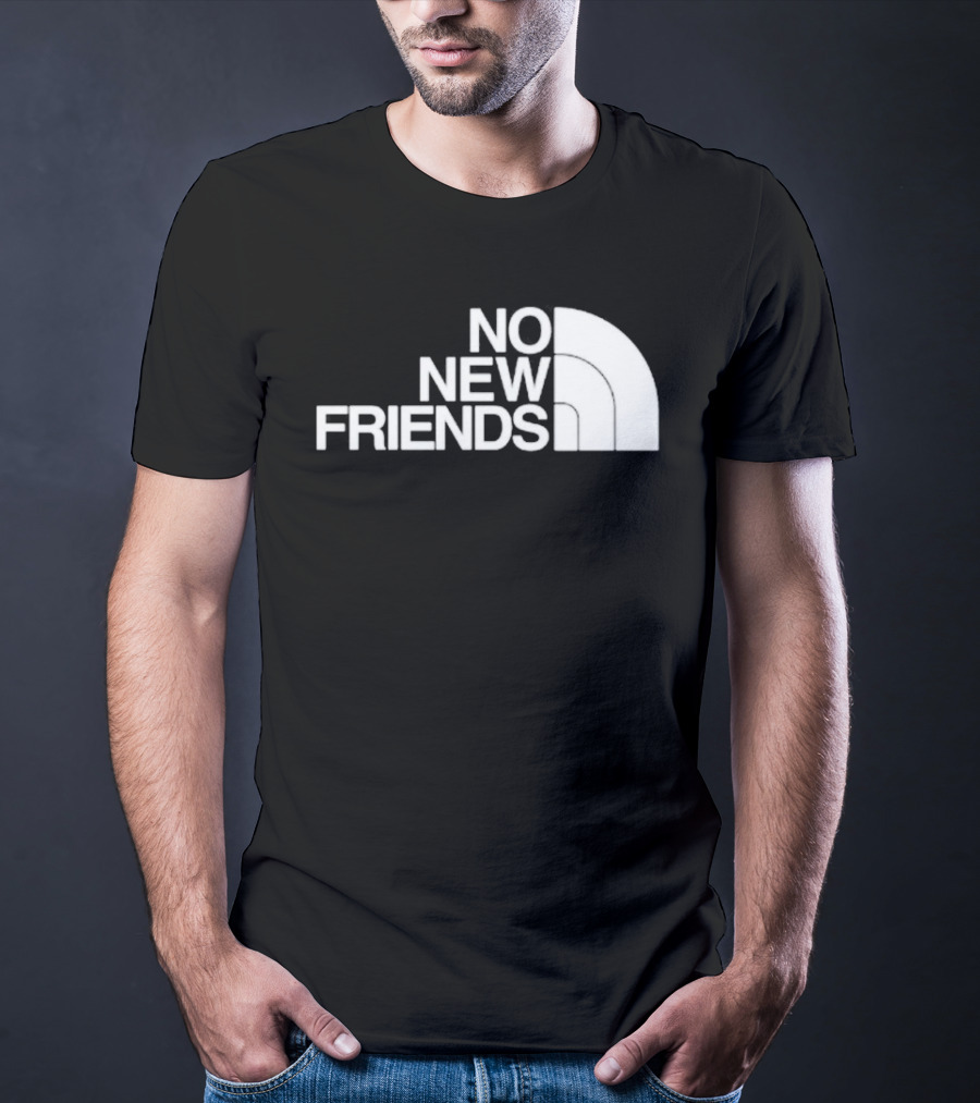 Saosin No New Friends North Face T-Shirt