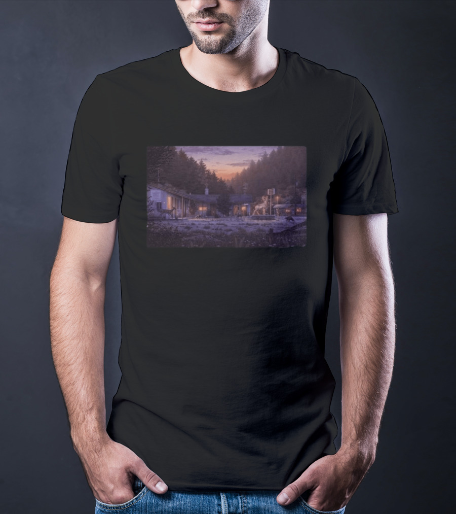 The Head And The Heart Red Rocks CO July 15 16 2026 Motel Sunset Forest Deer T-Shirt