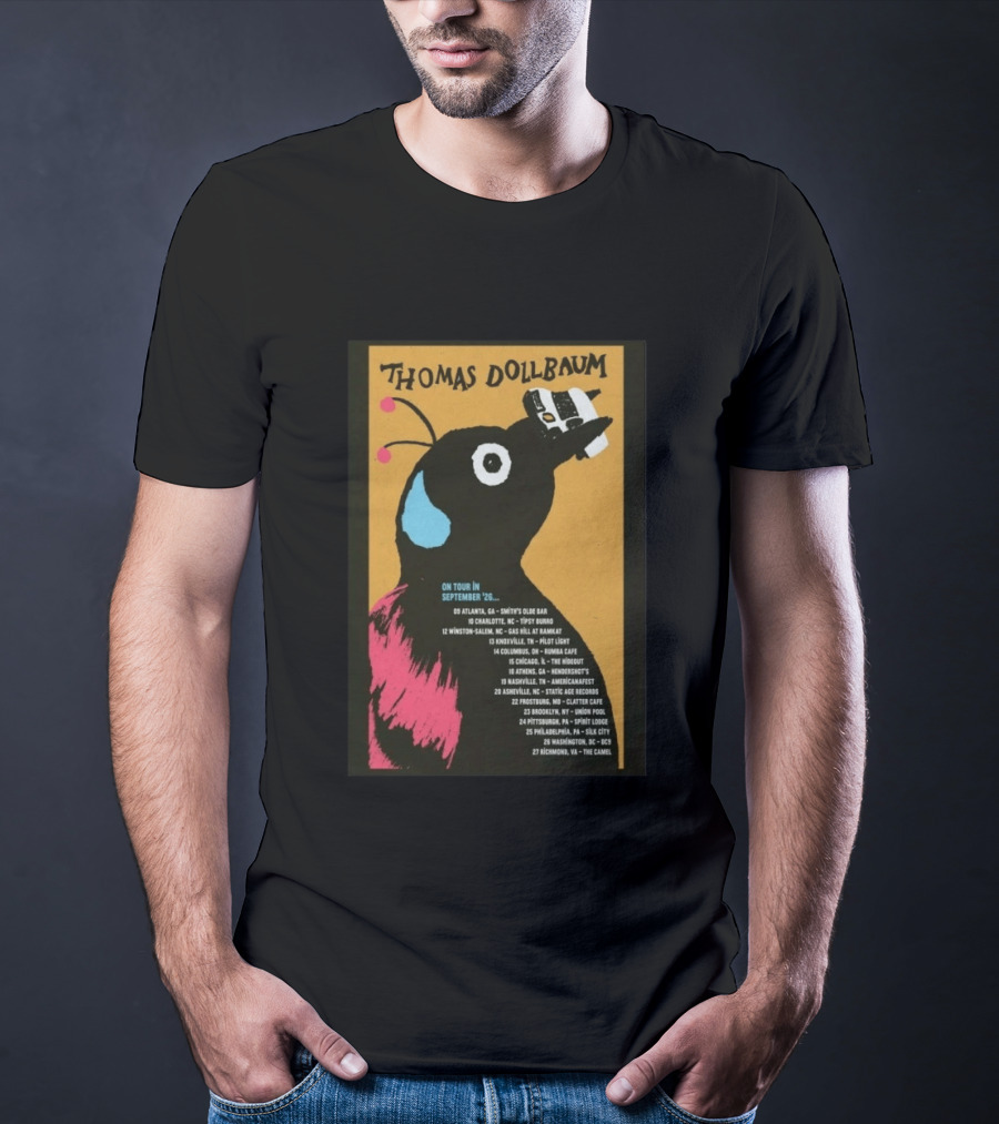 Thomas Dollbaum 2026 Tour September Concert Dates And Cities List T-Shirt