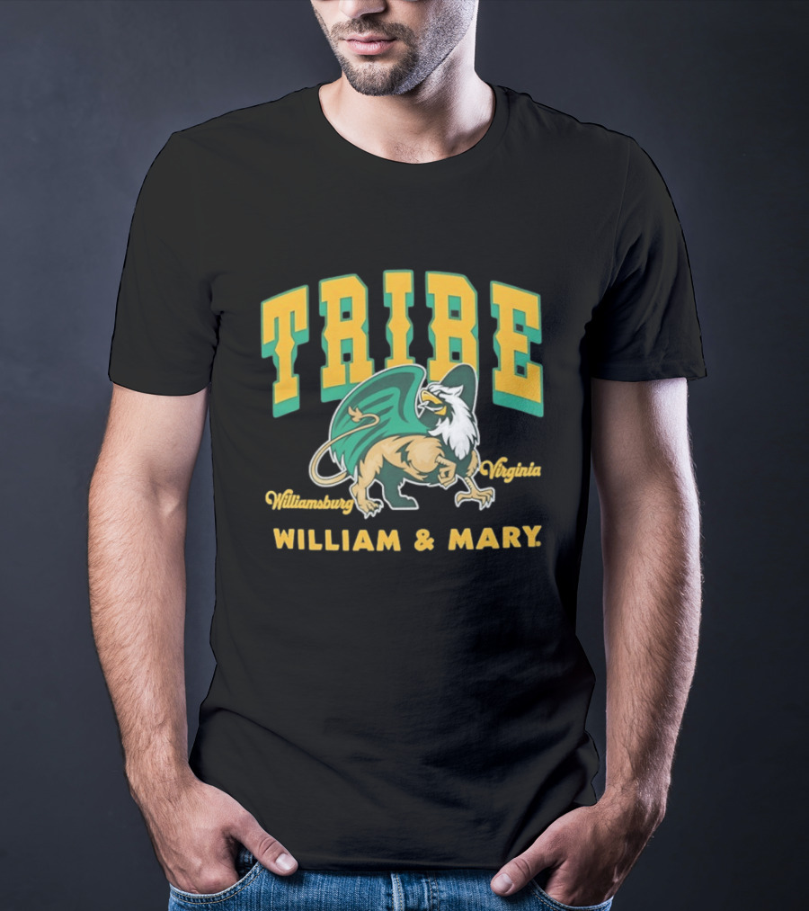 Tribe Williamsburg Virginia William & Mary Griffin T-Shirt