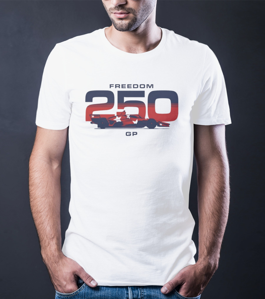 Freedom 250 Grand Prix Racing Car GP 2026 T-Shirt