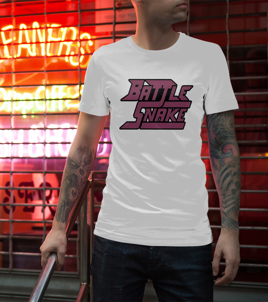 Battle Snake Retro Gaming T-Shirt