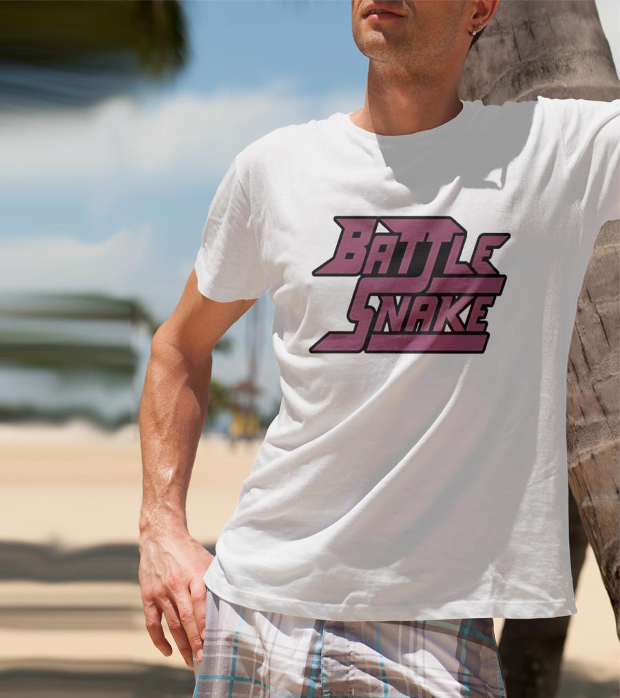 Battle Snake Retro Gaming T-Shirt