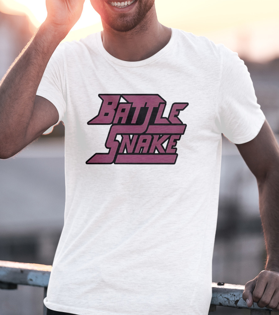 Battle Snake Retro Gaming T-Shirt