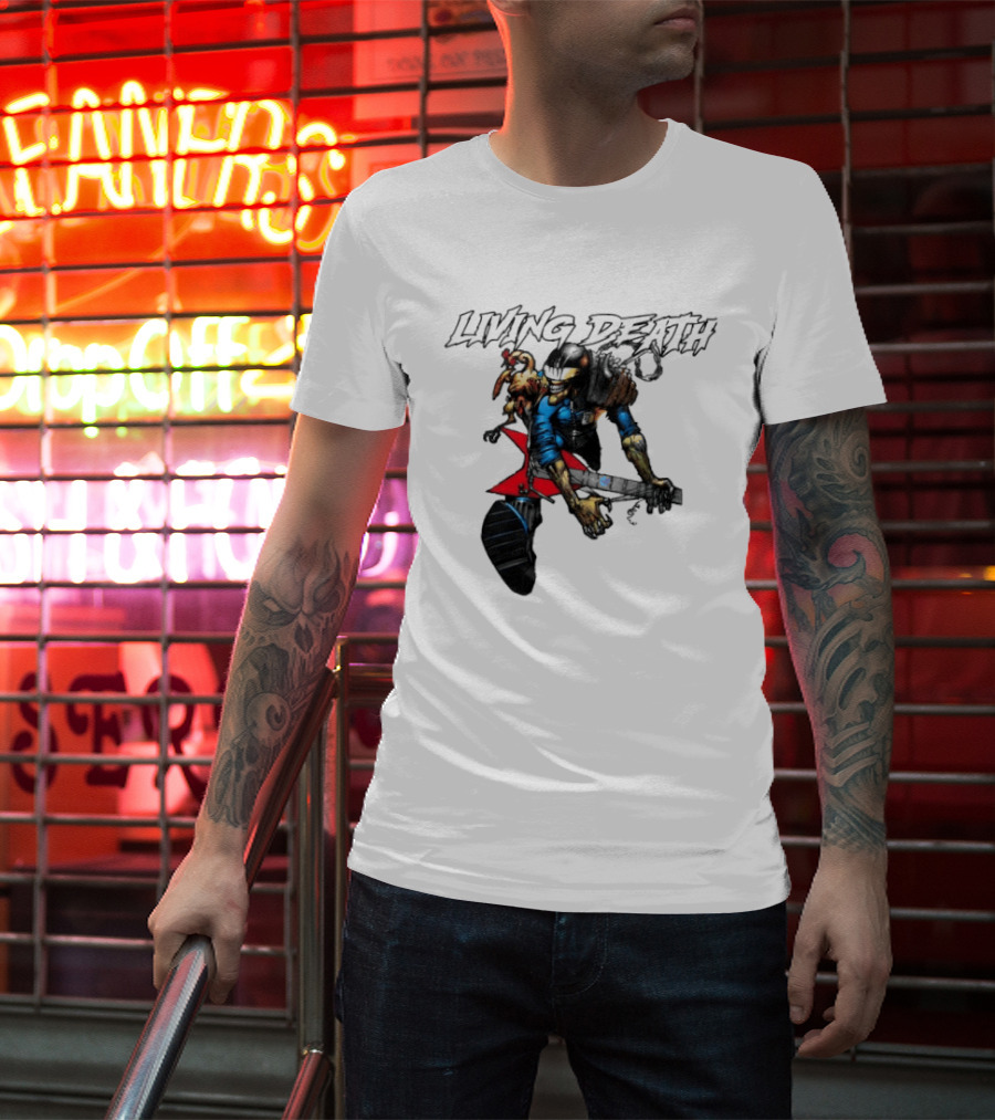 Judge Death Living Death 2000 AD Prison T-Shirt